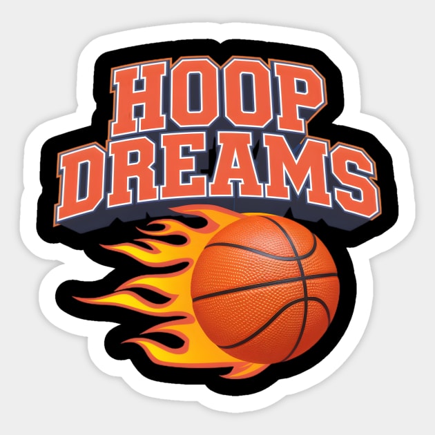 Hoop Dreams Sticker by Jo Palmer